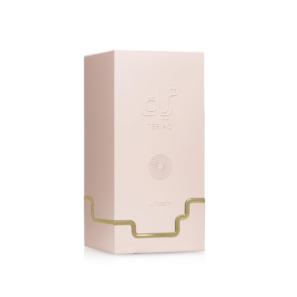 Lattafa Teriaq for Unisex Eau de Parfum Spray, 3.4 Ounce / 100 ml